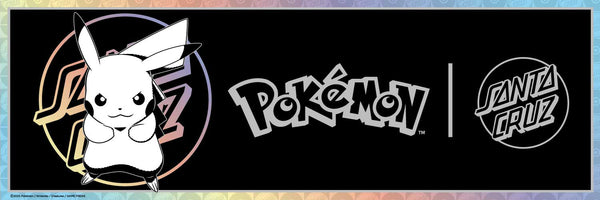 Raffle SANTA CRUZ SKATEBOARDS X Pokémon blind bag limited edition