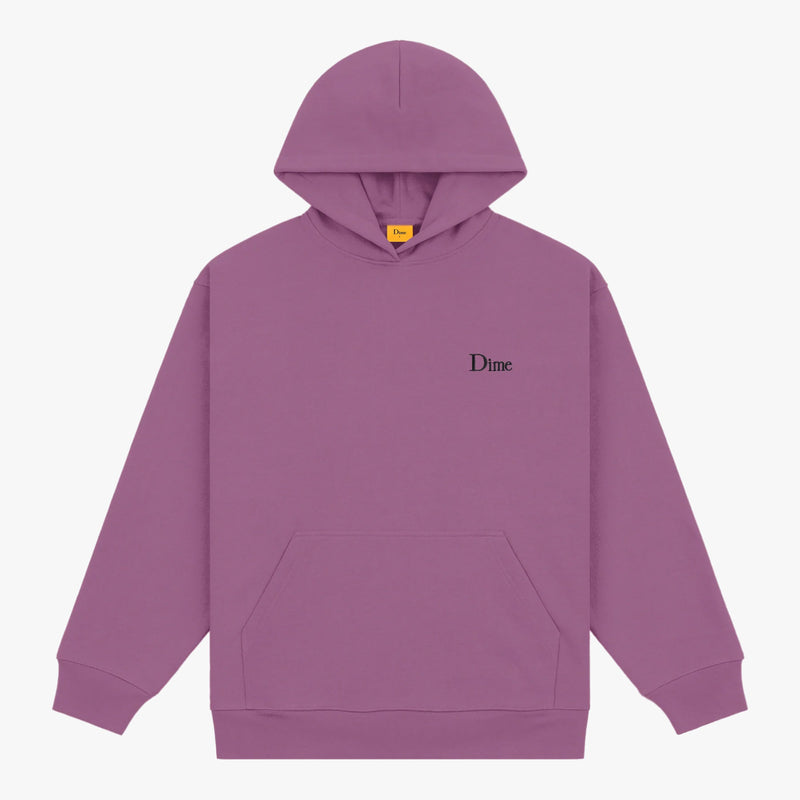 dime sweatshirt hood classic small logo (violet)