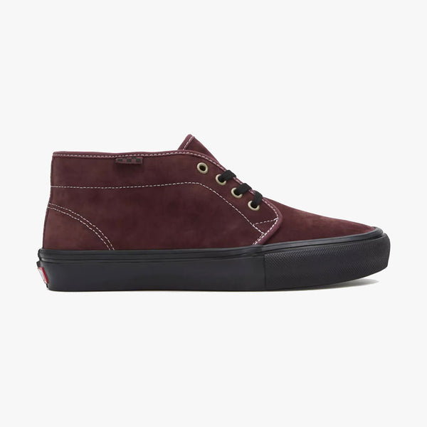 vans shoes skate chukka (dark red/black)