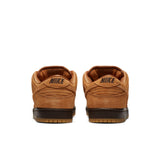 nike sb shoes dunk low pro (flax/flax/baroque brown) wheat