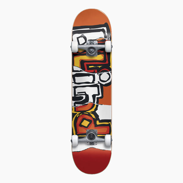 blind skateboard complete og ripped (red/orange) 7.75