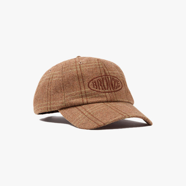 bronze 56k cap baseball polo flannel (brown)