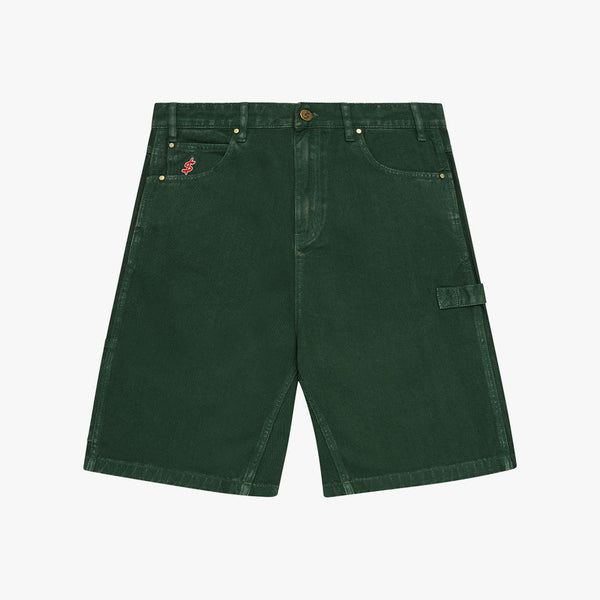 cash only short denim records (army)