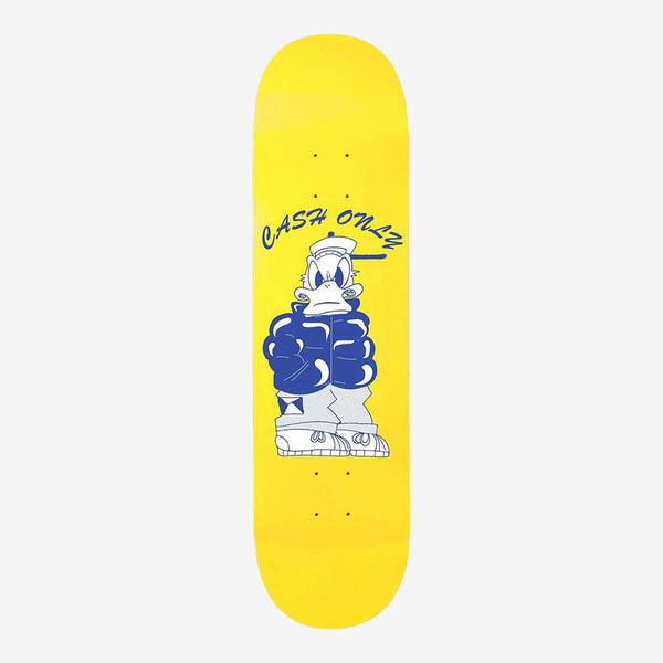cash only board duck team (yellow) 8.125