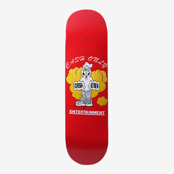 cash only board knuckles team (red) 8.125