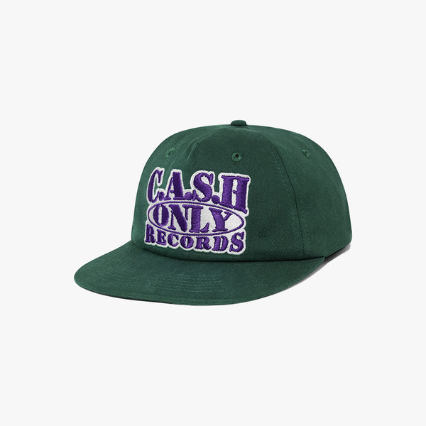 cash only cap snapback records (forest)