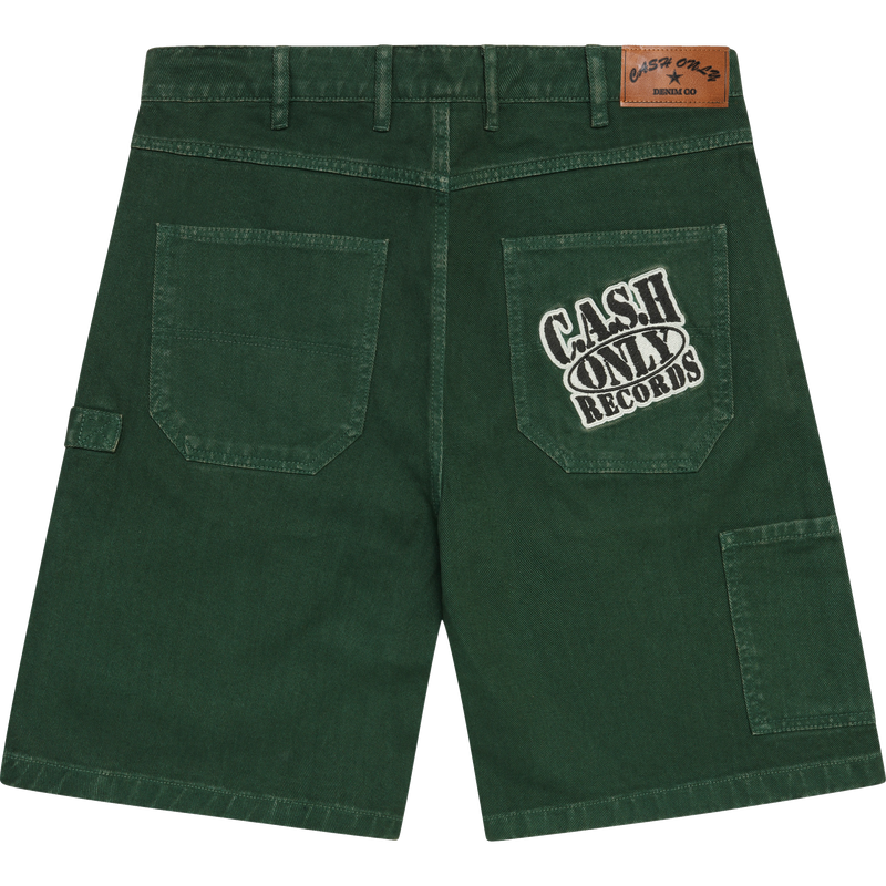 cash only short denim records (army)