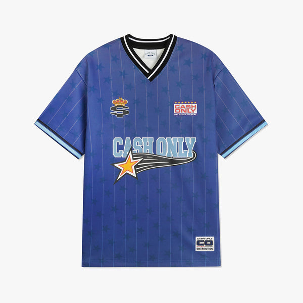 cash only tee shirt jersey downtown (navy)