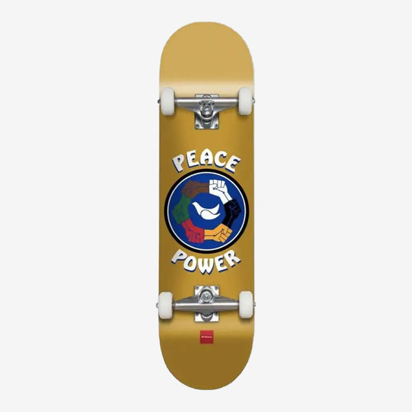 chocolate skateboard complete peace power kenny anderson 8.25