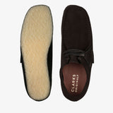 clarks shoes wallabee (black/suede)
