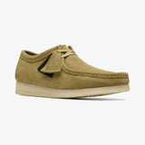 clarks shoes wallabee (mid green/suede)