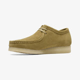 clarks shoes wallabee (mid green/suede)