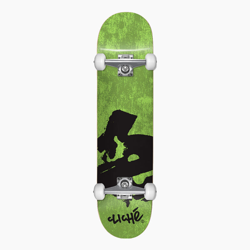 cliché skateboard complete europe (green/black) 8.125