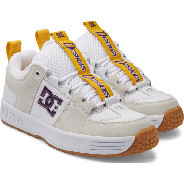 dc shoes lynx og (white/purple)