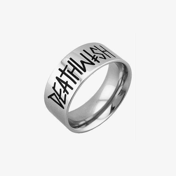 deathwish ring deathspray (silver)