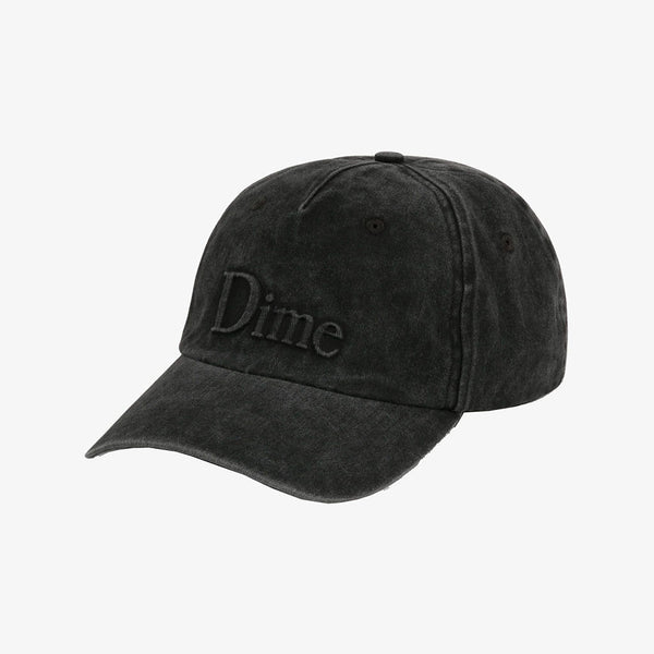 dime cap strapback classic embossed uniform (charcoal washed