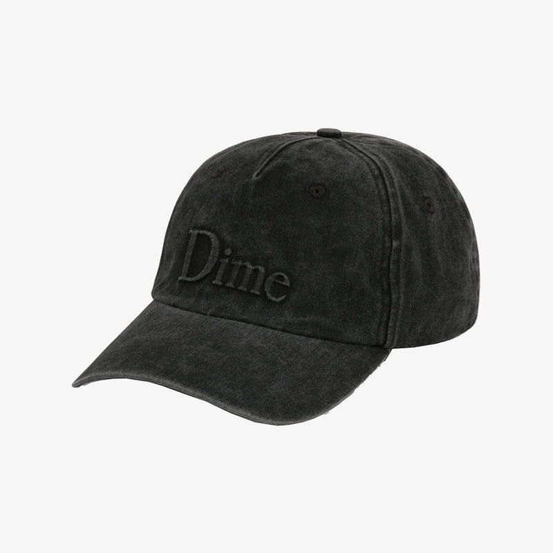 dime cap strapback classic embossed uniform (charcoal washed)