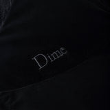 dime jacket quilted puffer velvet (black)