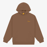 dime sweatshirt hood classic small logo (brown)