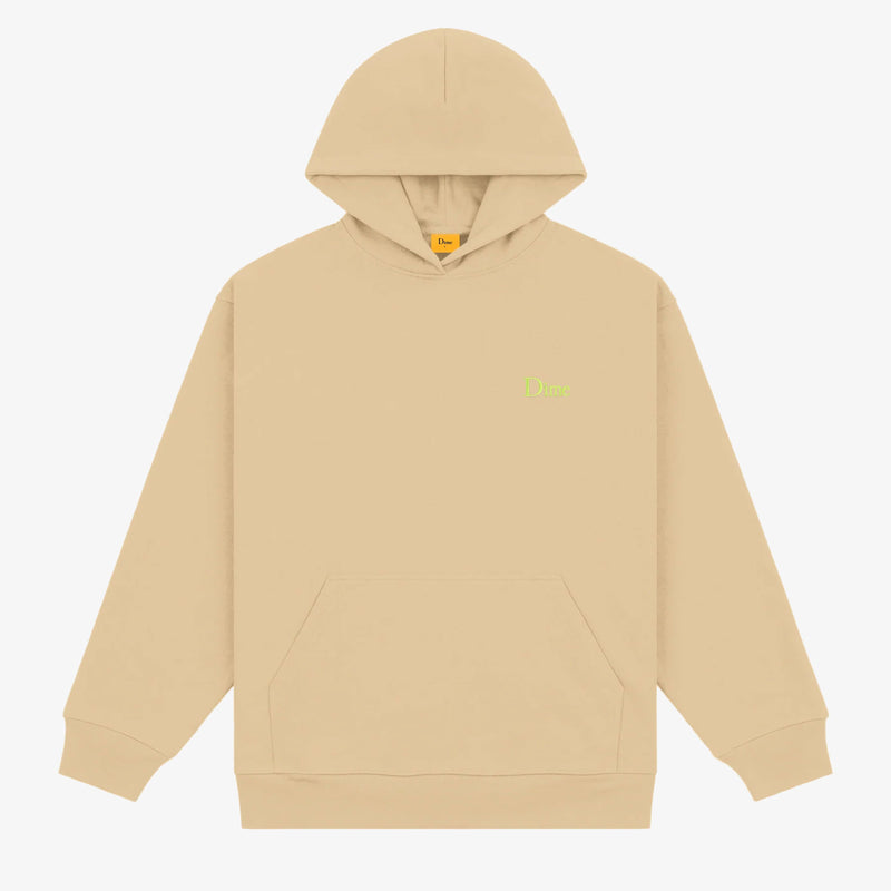 dime sweatshirt hood classic small logo (sand)