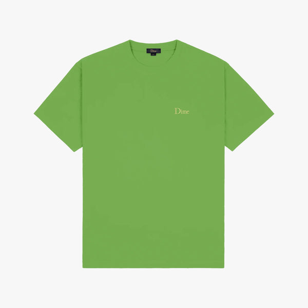 dime tee shirt classic small logo (kelly green)
