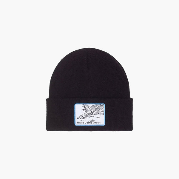 fucking awesome beanie we're doing great (black)