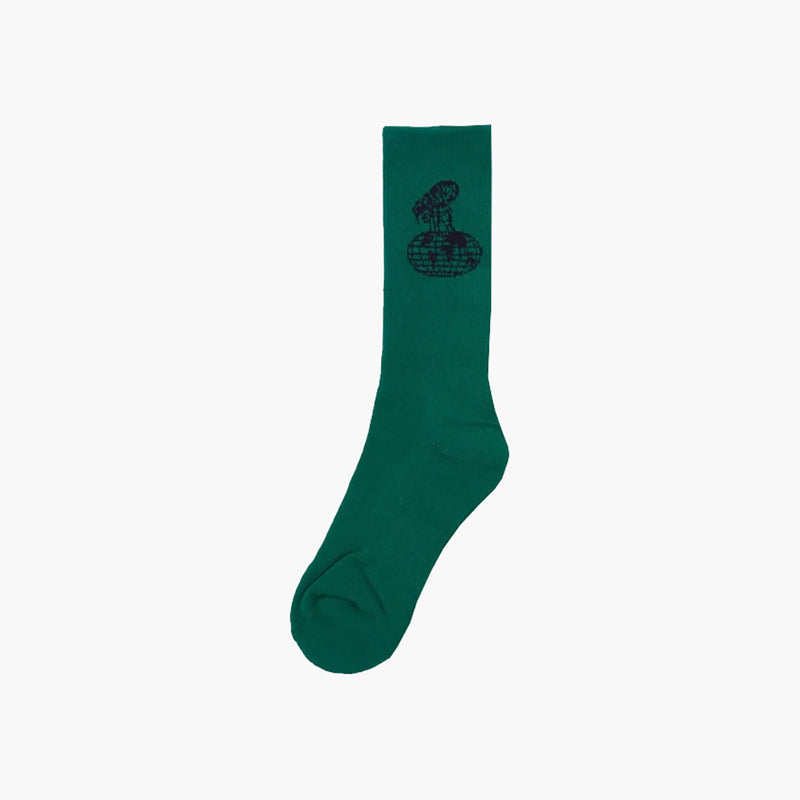 fucking awesome socks flea (green)