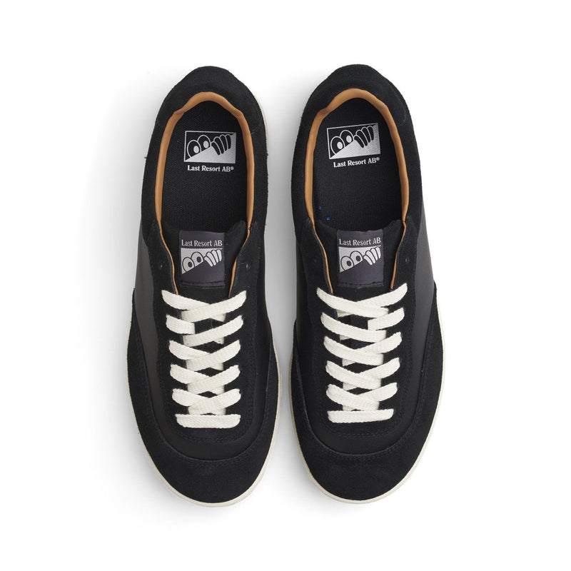 last resort ab shoes cm001 suede/leather lo (black/white)
