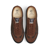 last resort ab shoes vm004 milic suede lo (duo brown/black)