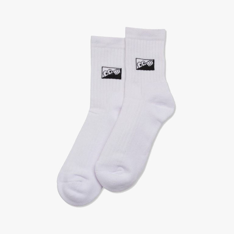 last resort ab socks heel tab dress (white)