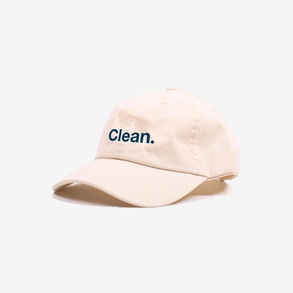macba life cap baseball polo dad hat clean (raw/blue)