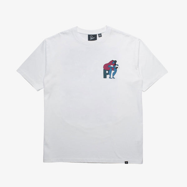parra tee shirt insecure days (white)