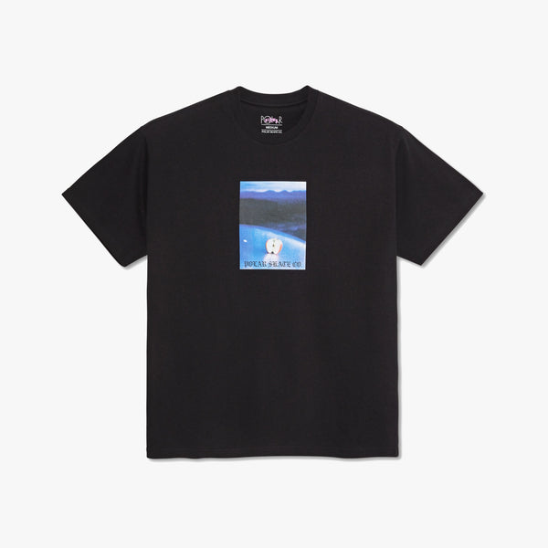 polar tee shirt core (black)