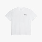 polar tee shirt fill logo (white)