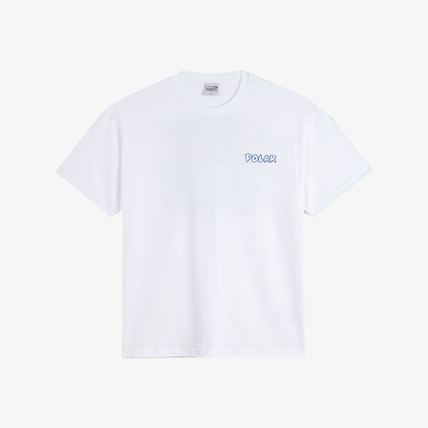 polar tee shirt crash (white)
