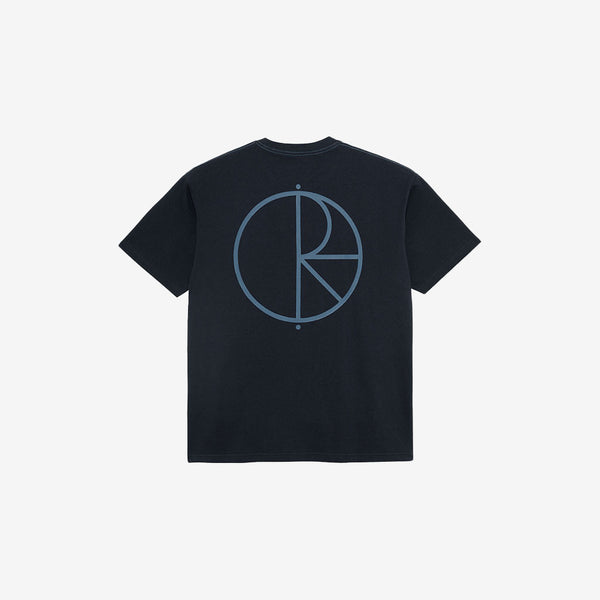 polar tee shirt stroke logo (navy/blue)