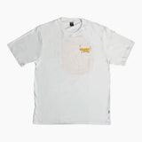 televisi star tee shirt checker (white)