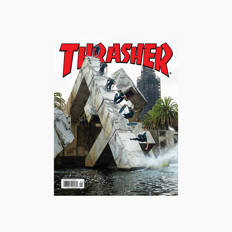 thrasher magazine january 2024