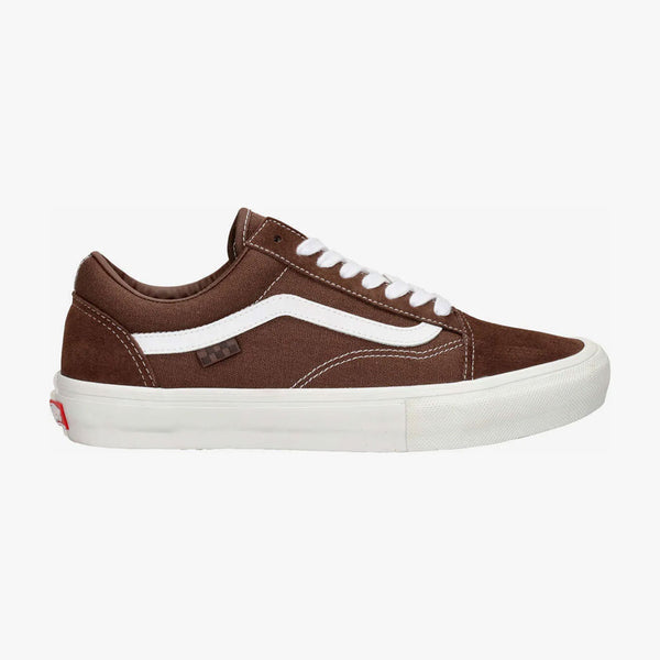 vans shoes skate old skool (brown/white) nick michel
