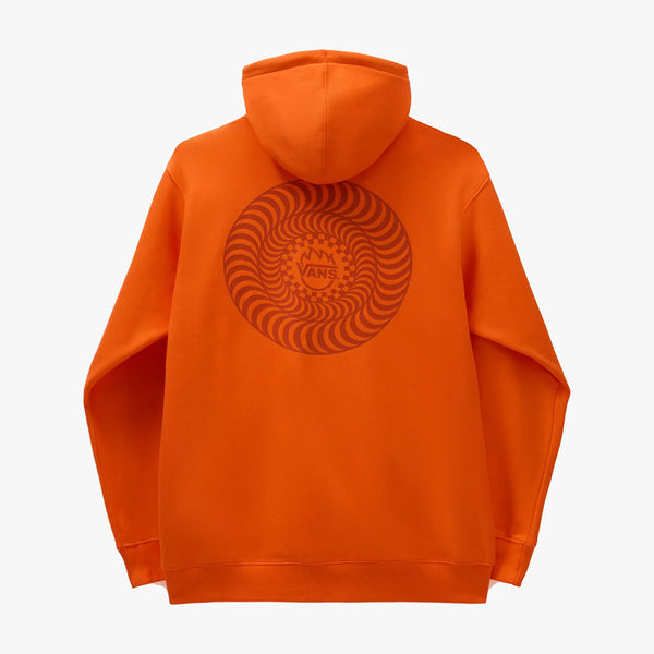vans sweatshirt spitfire hood (orange)