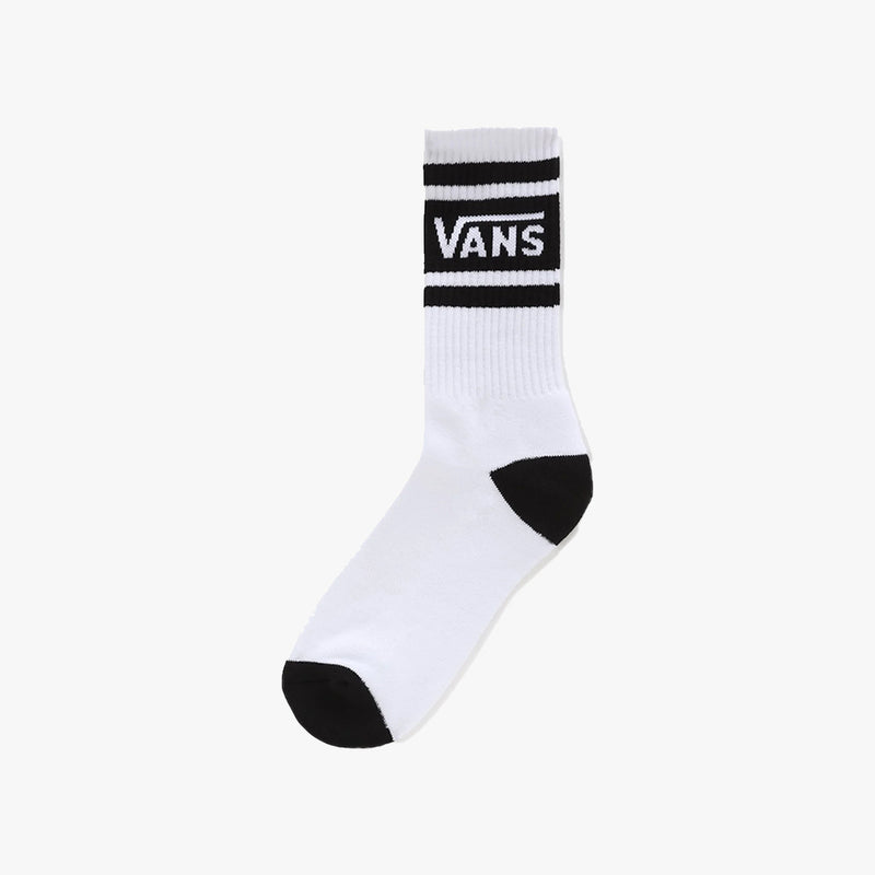 vans socks drop v (white/black)