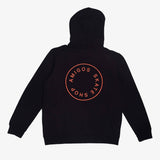 amigos sweatshirt hood logo (black)