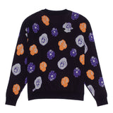 FA Botanical Knitted Black Sweater