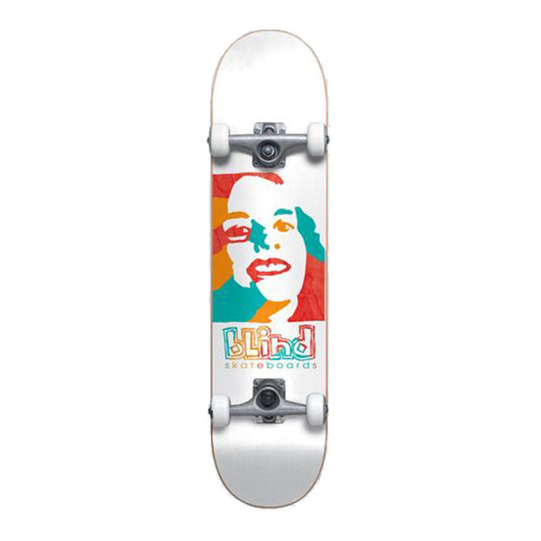 Bling Psychedelic Girl FP 7.75" Premium Complete Skateboard