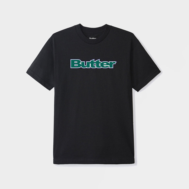 Butter Goods Wordmark Black T-Shirt