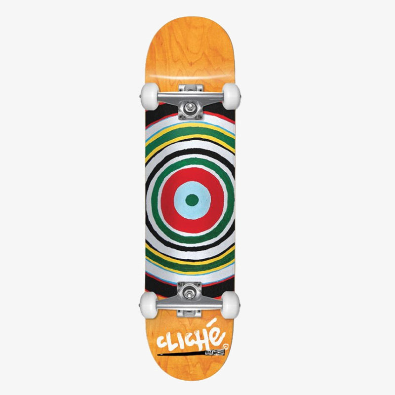 Cliche PAINTED CIRCLE FP 8.25 Complete Skateboard