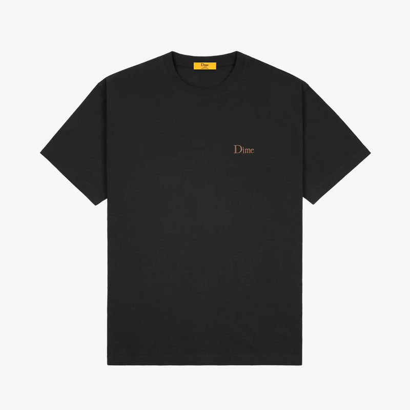Dime MTL Classic Small Logo T-Shirt (Black)