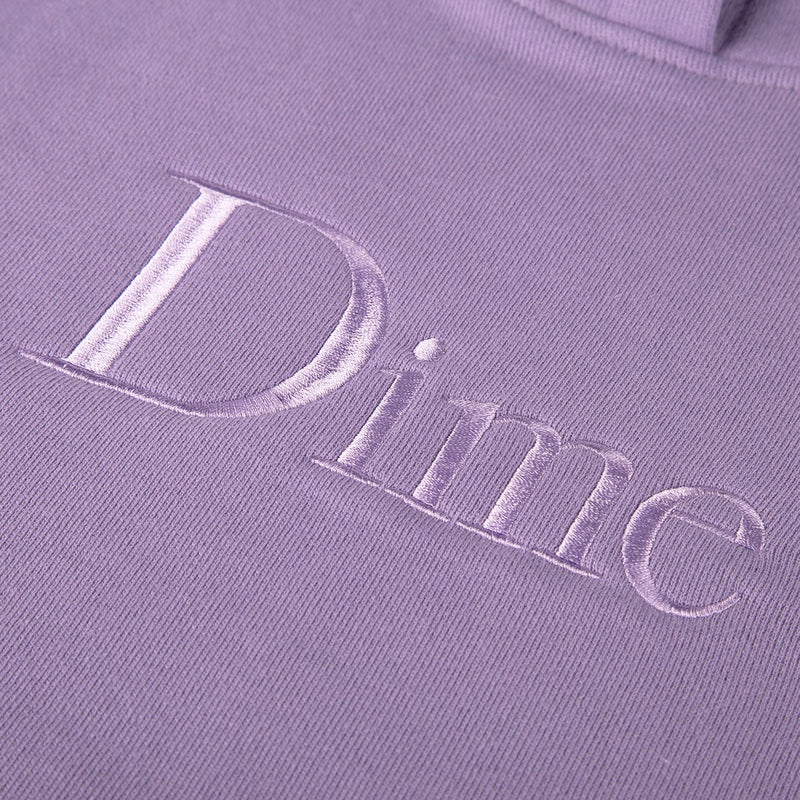 Dime Classic Logo Embroidered Hoodie