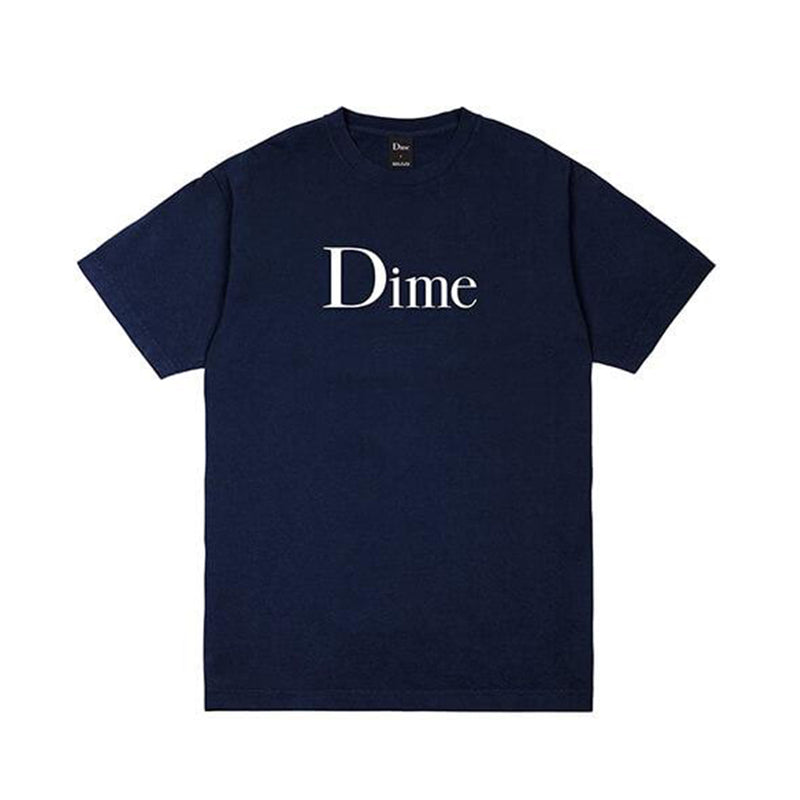 Dime MTL Classic Logo T-Shirt Navy