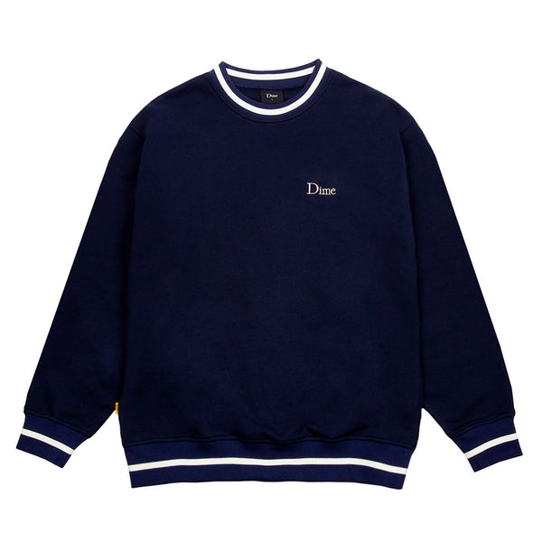 Dime MTL Classic French Terry Crewneck Navy